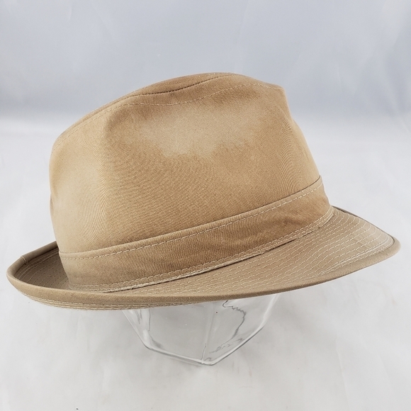 VINTAGE Adam Canvas Rain Fedora GUC - Picture 3 of 13